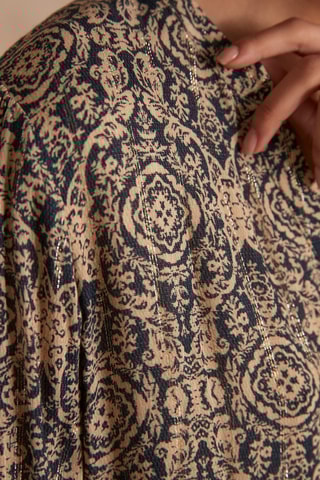 Vestido recto - Azul cobalto