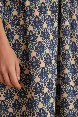 Vestido trapecio - Azul