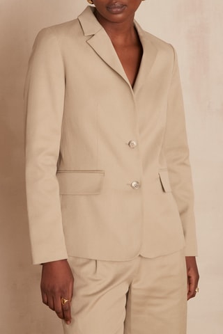 Chaqueta - Caqui claro