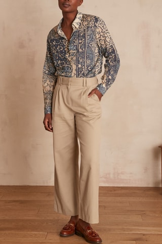 Pantalón - Caqui claro