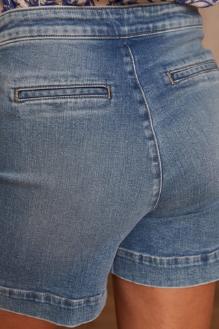 Short vaquero - Azul