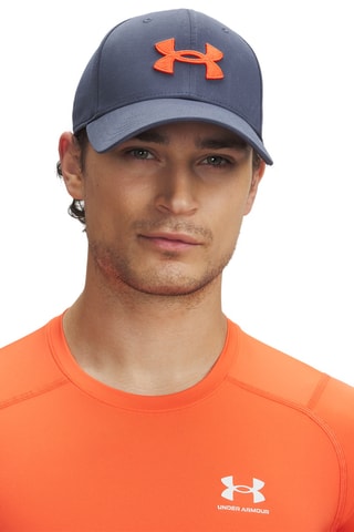 Casquette - Gris foncé et orange