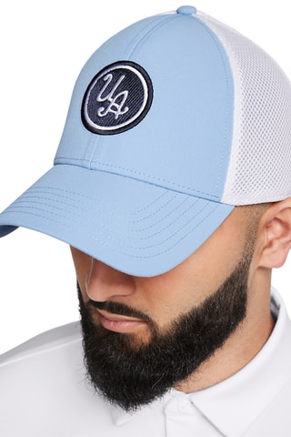 Casquette - Ciel et blanc