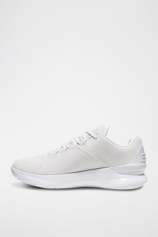 Chaussures de basketball en cuir - Gris clair