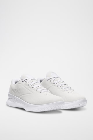 Chaussures de basketball en cuir - Gris clair