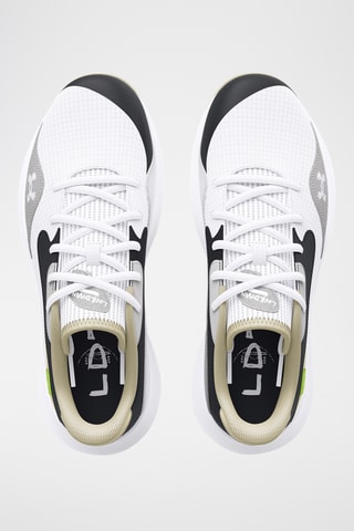 Chaussures de basketball en cuir - Blanc