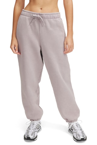Pantalon oversize polaire - Gris clair