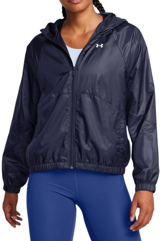 Coupe-vent à capuche - Bleu marine