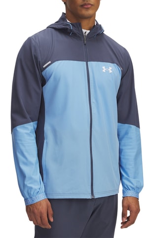 Veste à capuche - Bleu