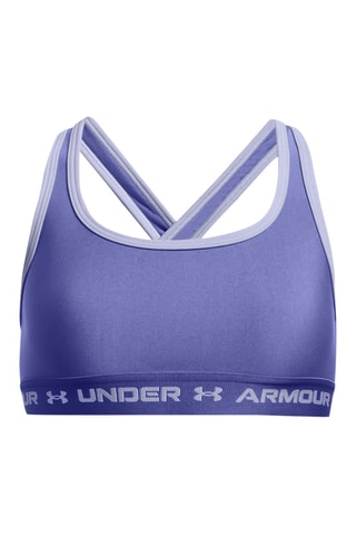 Brassière d’entraînement Crossback Mid Solid - Violet