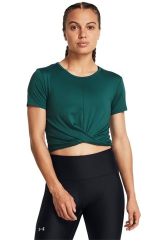 Top drapé - Vert foncé - Under Armour