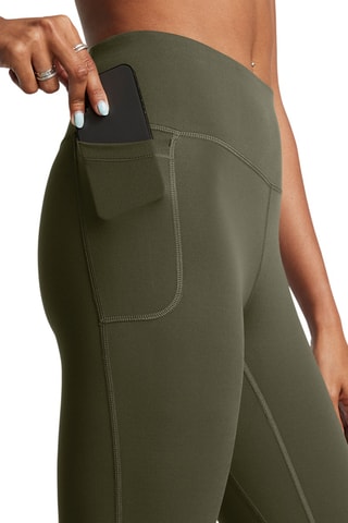 Legging de sport 7/8 taille haute - Vert foncé