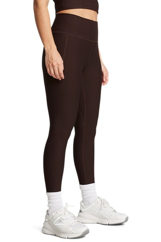 Legging de sport taille haute - Marron