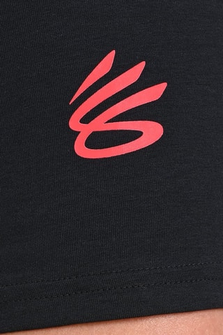 T-shirt Curry Young Wolf Tee - Noir