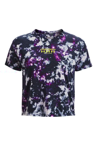 T-shirt de running tie and dye - Violet