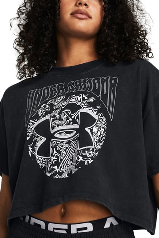 T-shirt cropped - Noir