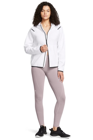 Sweat polaire à capuche Unstoppable - Blanc