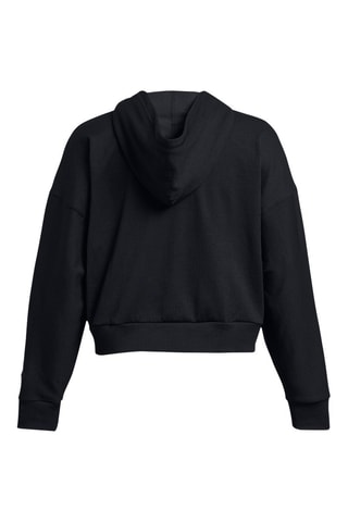 Sweat à capuche Journey Rib - Noir