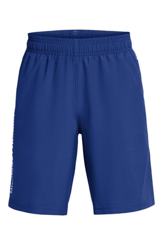 Short regular Tech Woven Wordmark - Bleu