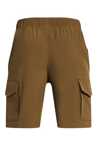 Short regular Pennant Woven Cargo - Marron