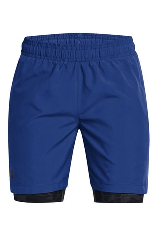 Short Tech Woven 2in1 - Bleu