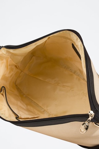 Sac bandoulière Beige et noir