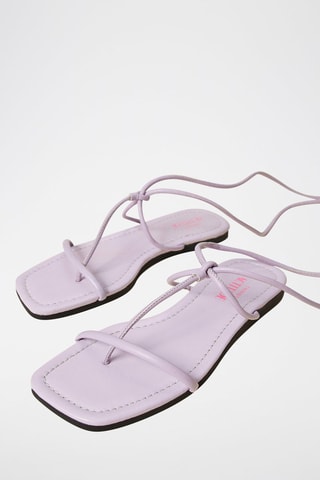 Sandales Mauve