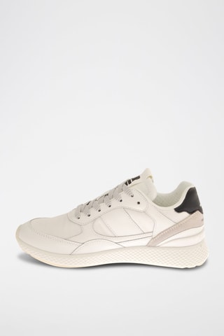 Sneakers en nubuck - Blanc