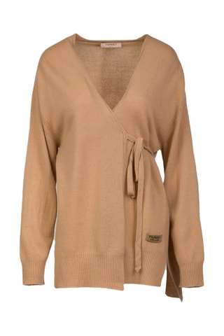 Gilet en laine et cachemire - Marron clair