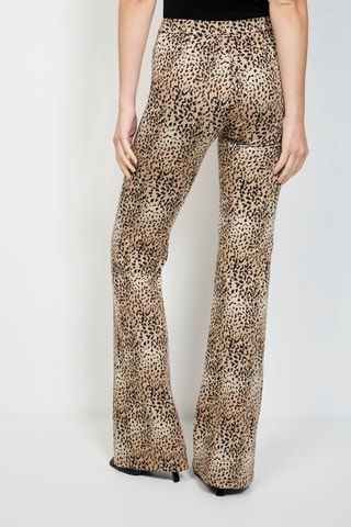 Pantalon taille haute - Beige