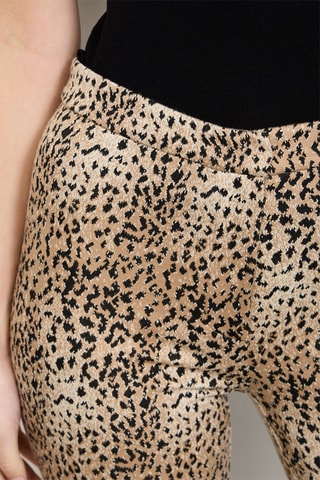 Pantalon taille haute - Beige