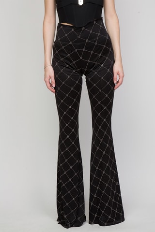Pantalon taille haute Adef Noir