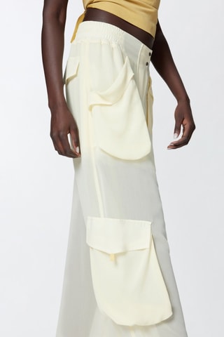 Pantalon cargo - Beige