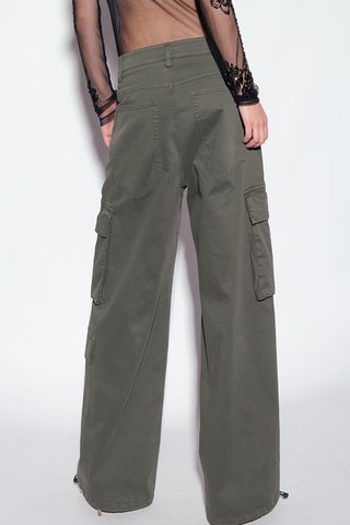 Pantalon cargo - Kaki