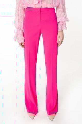 Pantalon taille haute - Rose