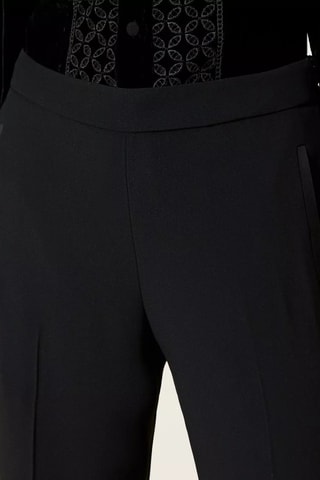 Pantalon taille haute - Noir