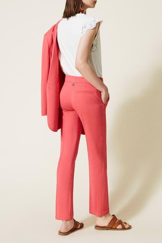 Pantalon droit Corail
