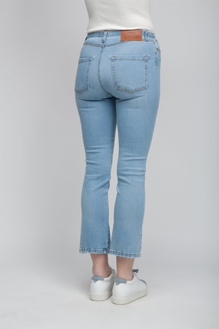 Jean flare 7/8 - Bleu