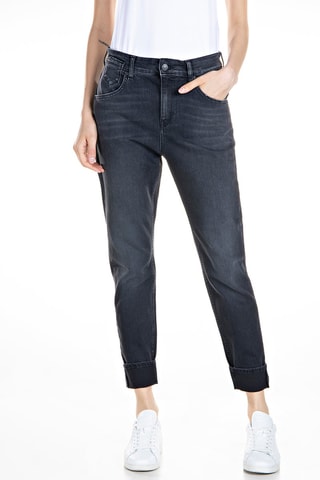 Jean Slim Boyfit Marty - Gris foncé