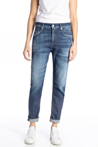 Vaquero slim fit Boyfit Marty - Azul