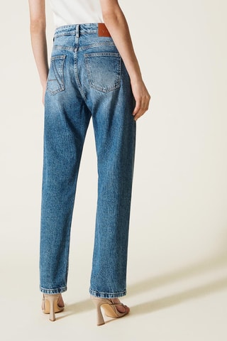 Jean droit Bleu marine