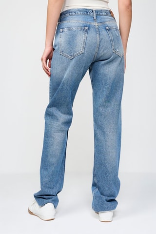 Jean oversize Marillard Cuffed - Bleu