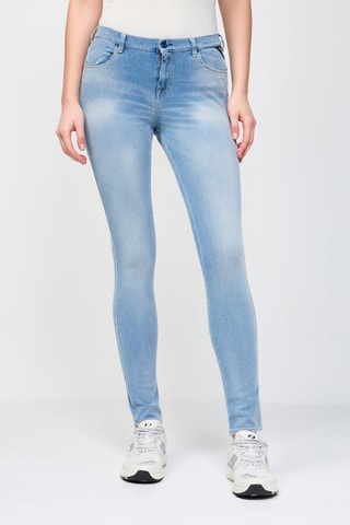 Jean skinny taille haute Stella - Bleu clair