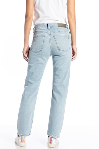 Jean taille haute Straight Maijke- Bleu