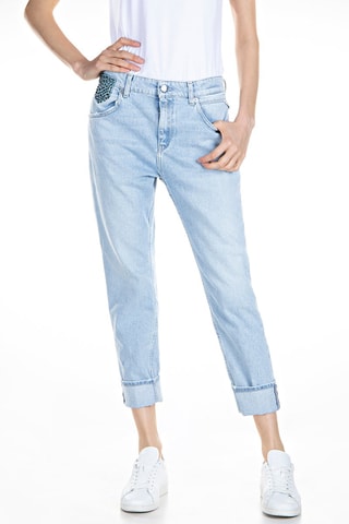 Jean Slim Boyfit Marty - Bleu