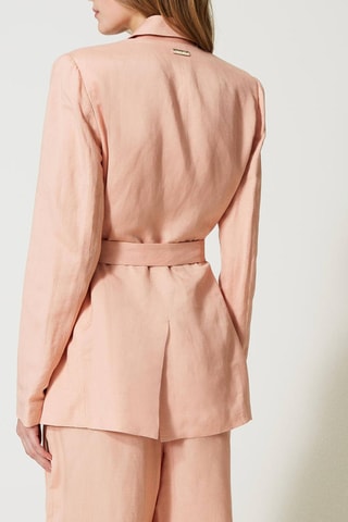 Veste en lin - Rose