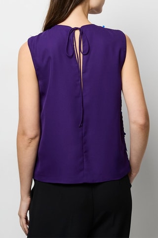 Top sans manches - Violet