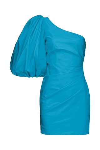 Robe asymétrique - Bleu