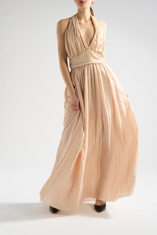 Vestido comprido - Bege