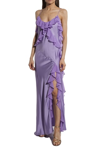 Vestido comprido - Malva